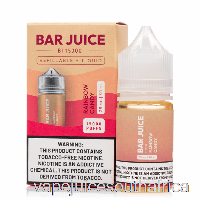 Vape Juice South Africa Rainbow Candy - Bar Juice - 30Ml 50Mg